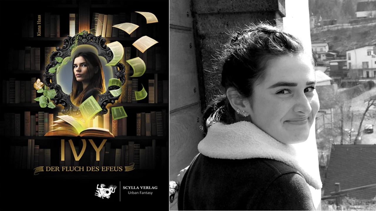 Spannende Lesung in der Stadtbücherei: Kiana Haas präsentiert ihren Debütroman "IVY – Der Fluch des Efeus"