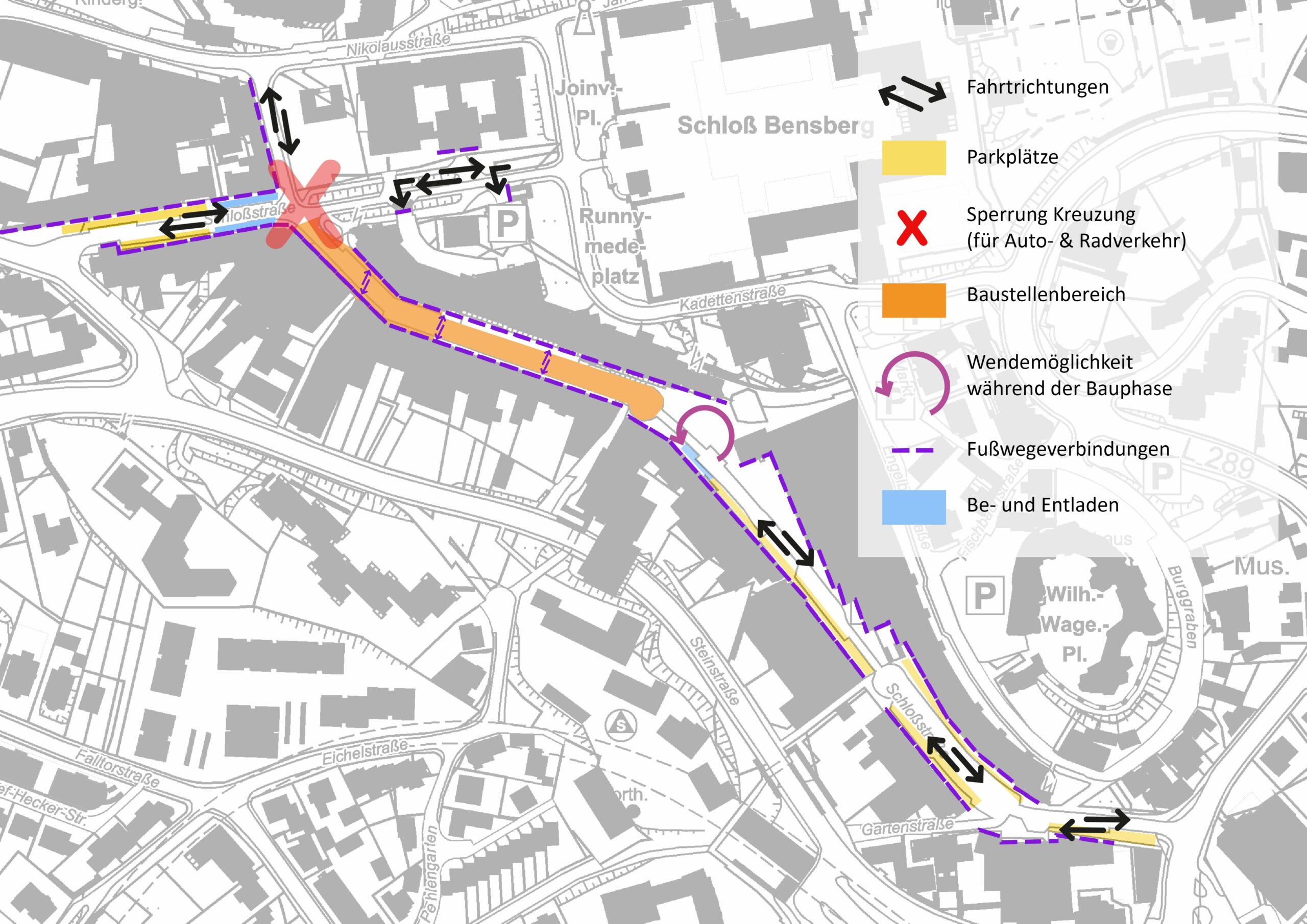 Umbau der Schloßstraße in Bensberg schreitet planmäßig voran – Zweiter Bauabschnitt beginnt