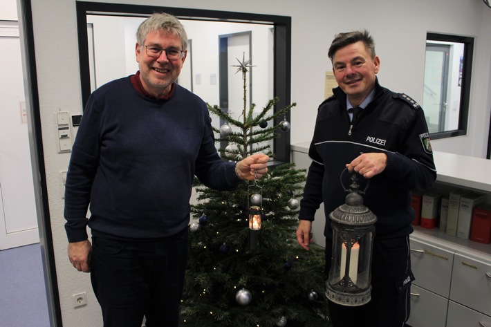 V.l. Norbert Schmitz, Andreas Weilermann (Wachleiter)