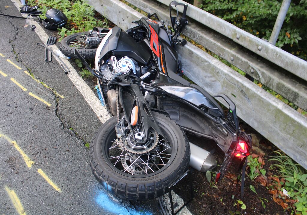 Verkehrsunfall Remscheider Straße - WK
