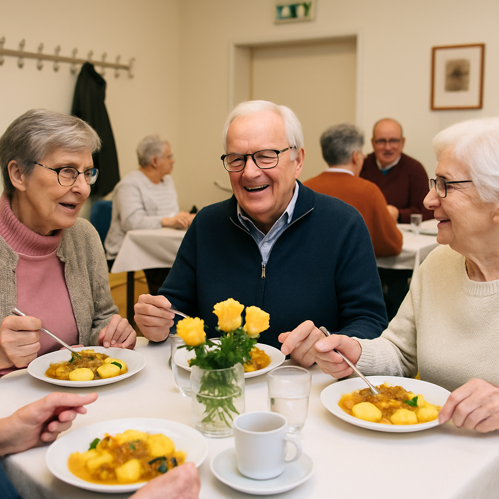 Gemeinsames Mittagessen als Anker gegen Einsamkeit: Begegnungsstätte schafft Raum für Gemeinschaft ChatGPT Image 12. Dez. 2025, 11_23_58