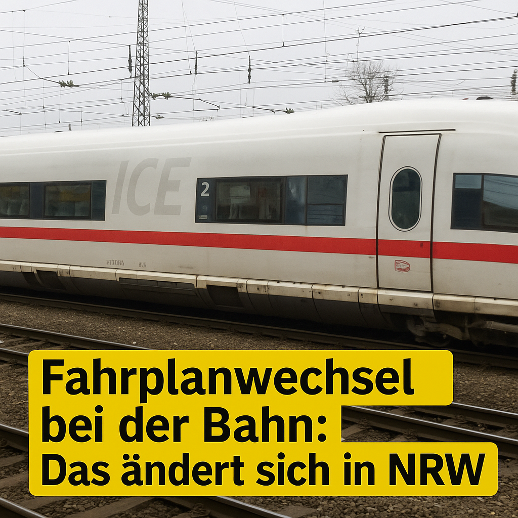 Neuer Bahnfahrplan in NRW: Mehr Direktverbindungen, aber auch zahlreiche Baustellen ChatGPT Image 15. Dez. 2025, 09_56_16