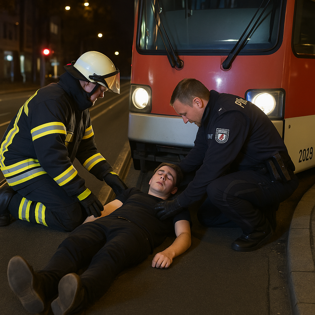 Straßenbahnunfall in Düsseldorf-Benrath: 23-jährige Person rund 300 Meter mitgeschleift ChatGPT Image 15. Dez. 2025, 10_09_47