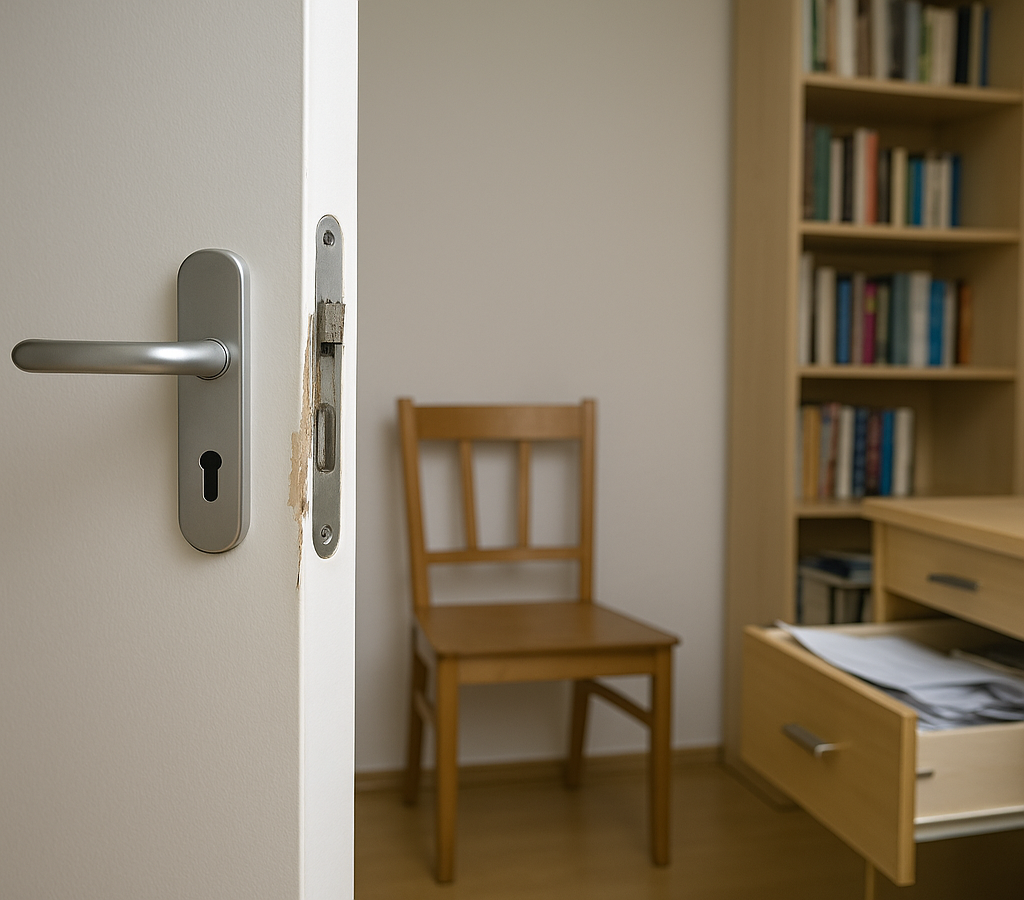 Einbruch in Wohnung in Lustheide – Täter stellen Stuhl hinter Tür ChatGPT Image 2. Dez. 2025, 10_22_38(1)