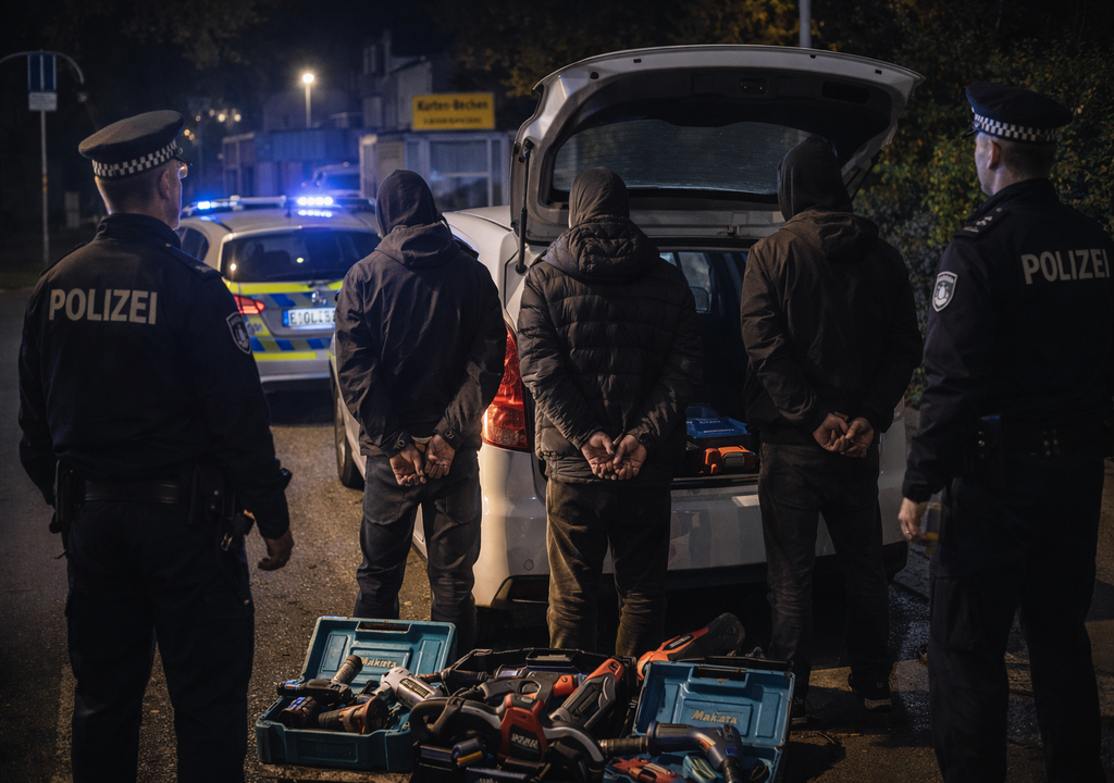 Drei Festnahmen nach nächtlichem Einbruch in Kürtener Baumarkt ChatGPT Image 22. Dez. 2025, 14_44_32(1)