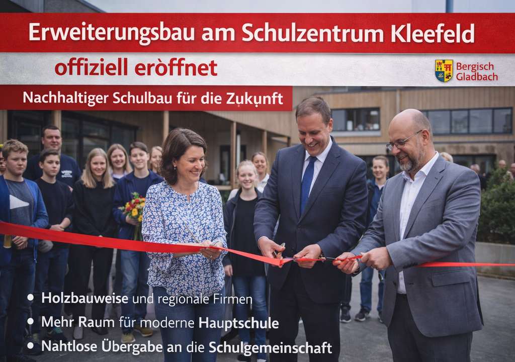 Erweiterungsbau am Schulzentrum Kleefeld offiziell eröffnet – nachhaltiger Schulbau für die Zukunft ChatGPT Image 19. Jan. 2026, 12_24_40(1)