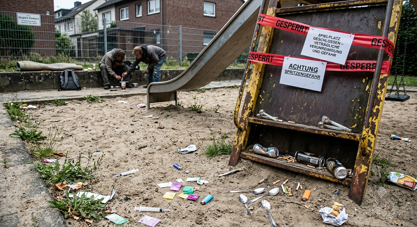 Kinder müssen weichen, die Szene bleibt: Stadt gibt Spielplatz am Quirlsberg auf